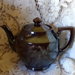 Antique MG occupied Japan redware tea pot